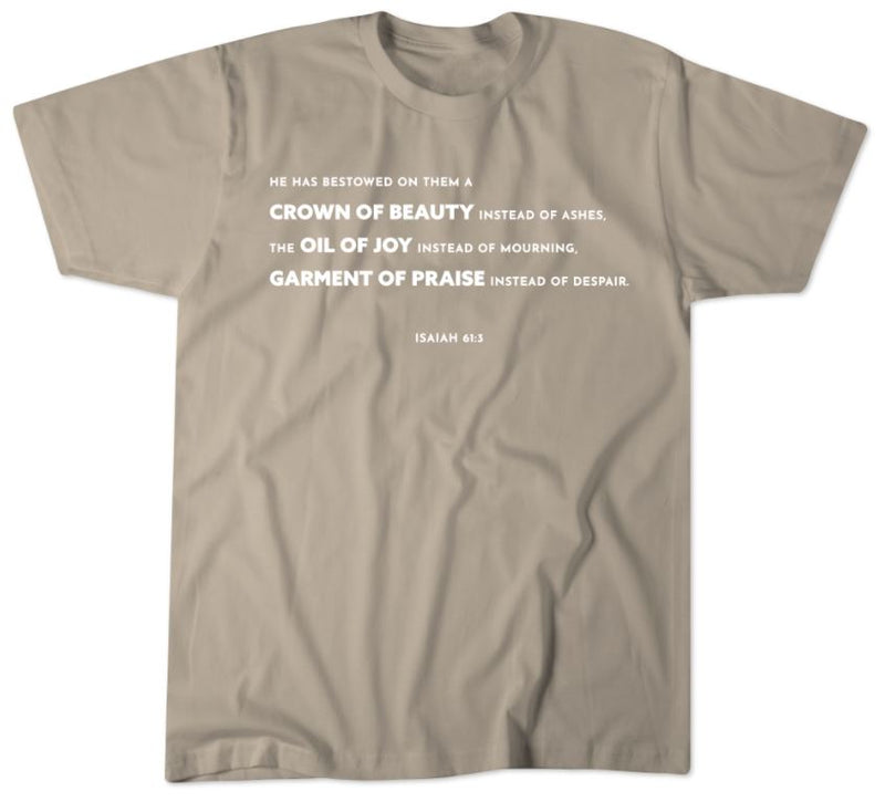 Beauty for Ashes Scripture Tee